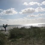 Yoga am Strand