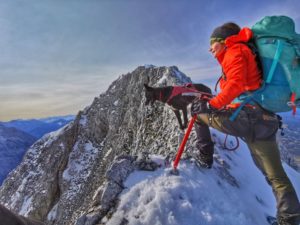 Alpinklettern mit Hund: Wörner 2474 m (Karwendel)