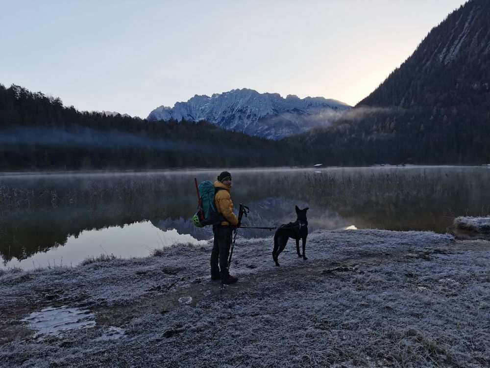 Bergtour mit Hund: Obere Wettersteinspitze (2297 m)