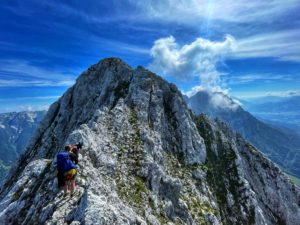 Hackenköpfe Überschreitung (Wilder Kaiser) – Bergtour mit Hund