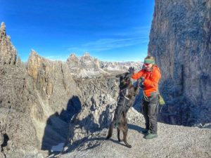 Bergtour mit Hund – Cadinigruppe in den Dolomiten