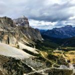 Blick vom Gipfel des Hexenstein auf den Lagazoi