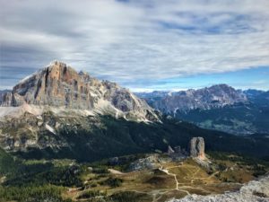 Klettersteig mit Hund: Averau (2649 m) in den Ampezzaner Dolomiten