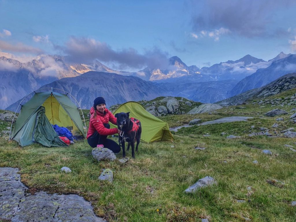 Nachtlager an Bergseen