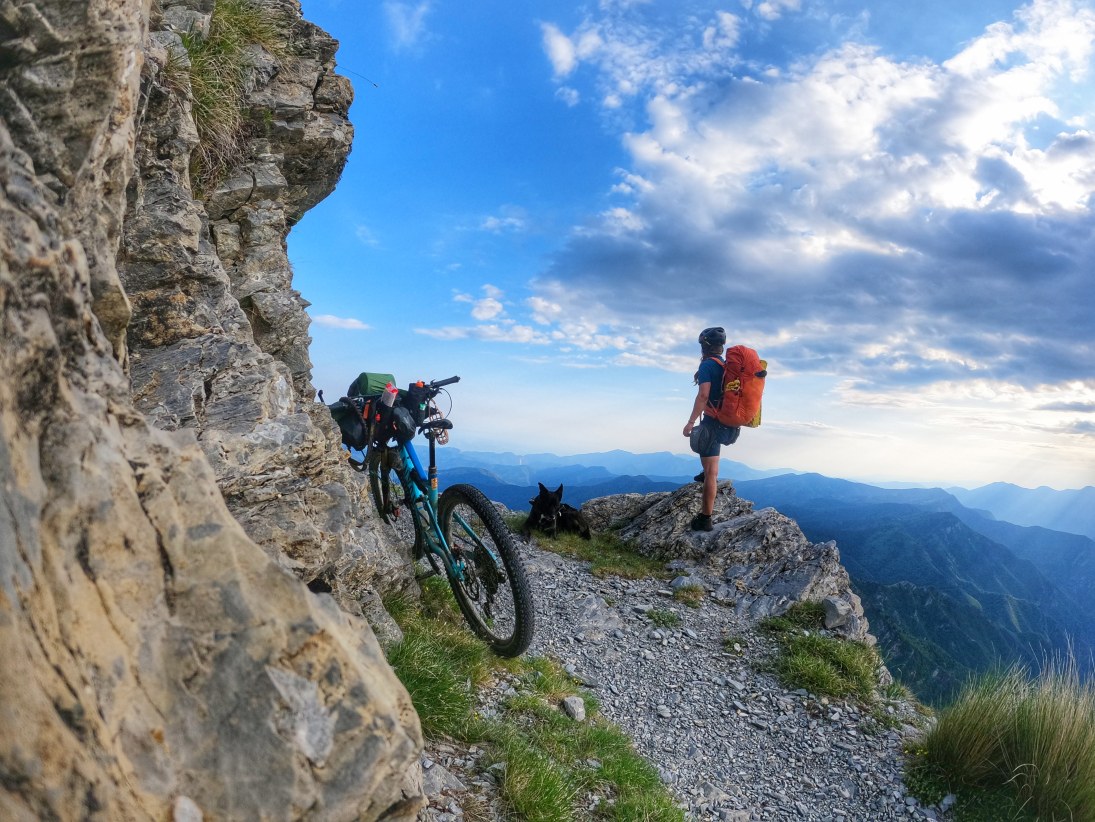 Bikepacking mit Hund: Alta Via dei Monte Liguri