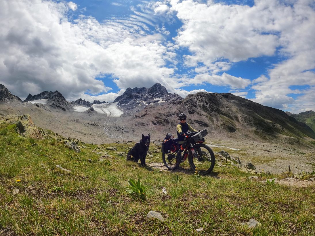 Bikepacking mit Hund: Marmotsland