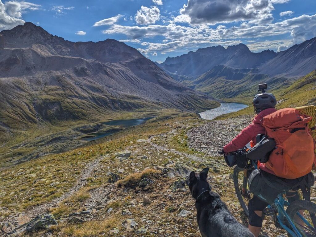 Bikepacking mit Hund - Capricorns Trail