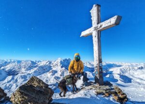 Skihochtour mit Hund: Monte Cevedale (3769 m) Überschreitung im Hochwinter