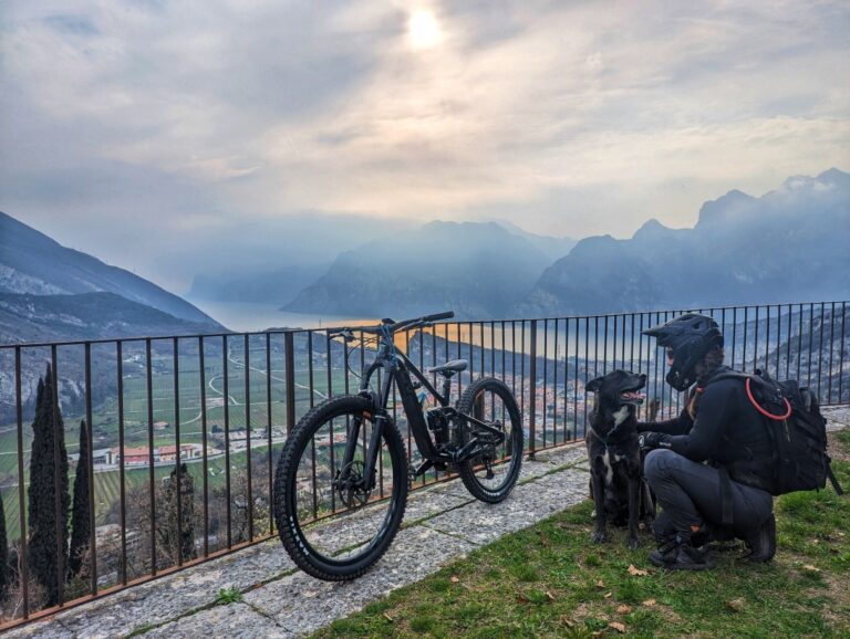 Mountainbiken mit Hund