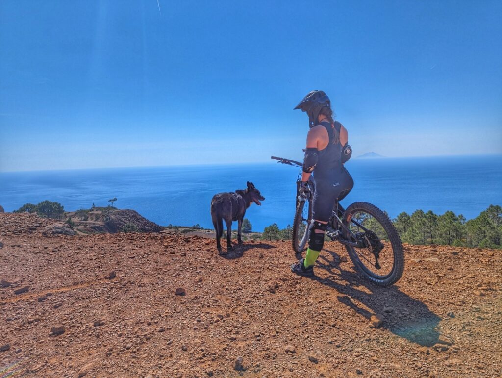 Mountainbiken mit Hund auf Elba (Enduro)