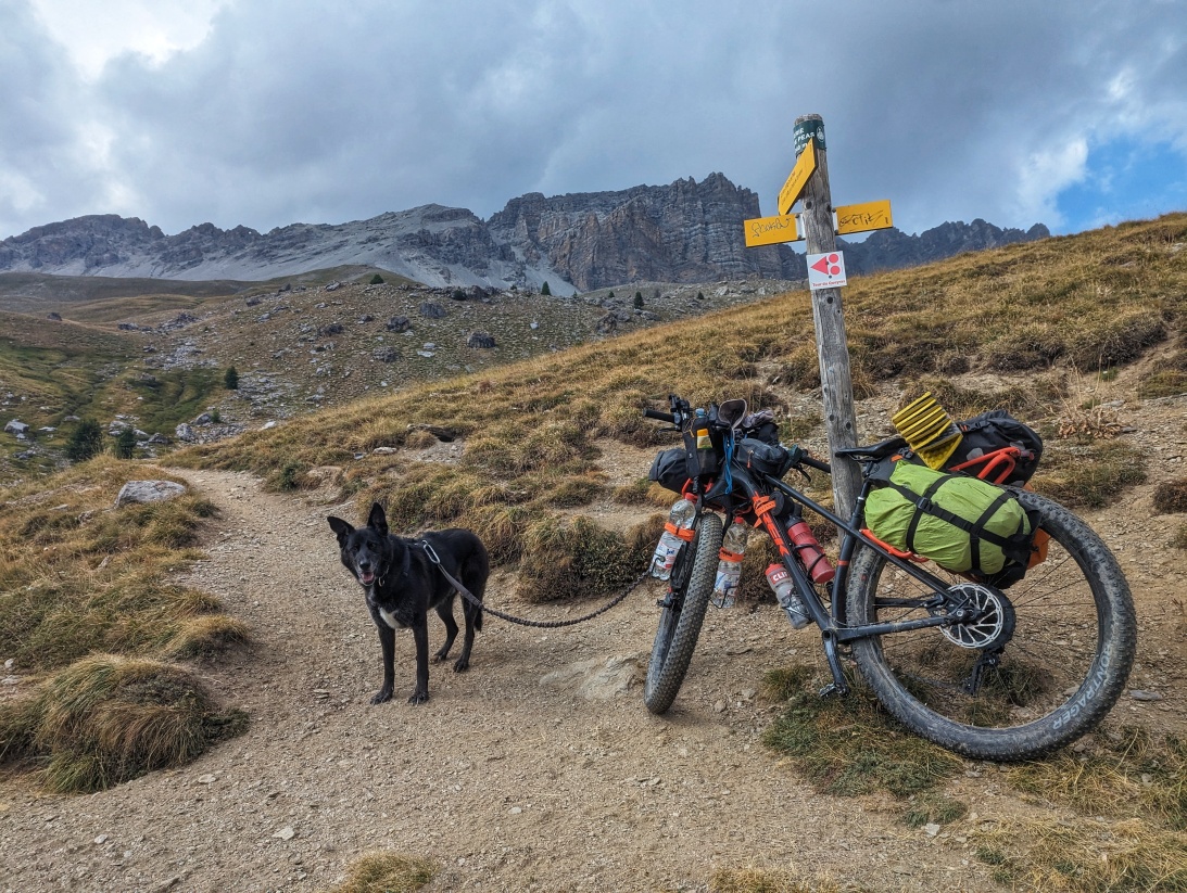 Bikepacking mit Hund – Tour du Queyras, Haute Alps de Provence